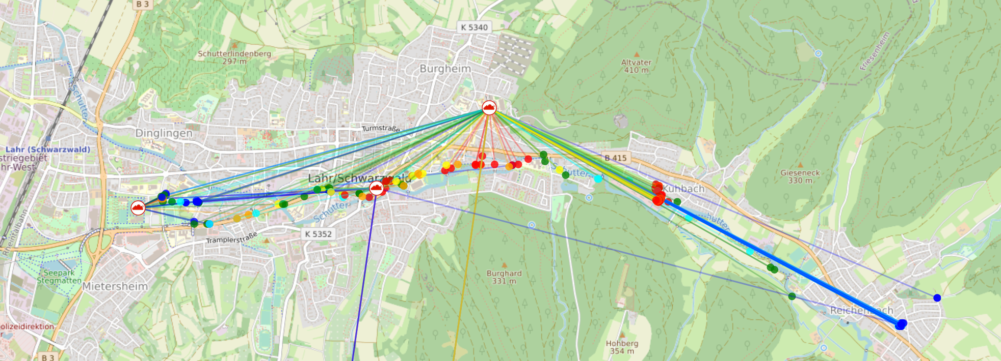 LoRaWAN Mapping